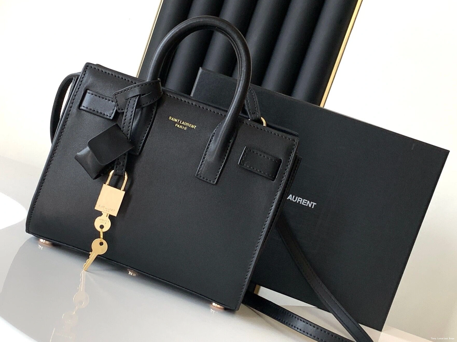Tony Luxuries NANO SMOOTH LEATHER SAC DE YSL IN JOUR 0814